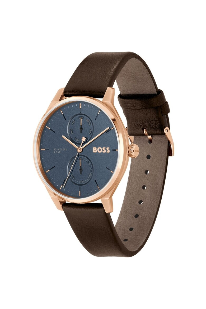 BOSS Ceas barbatesc 1514103 Quartz Rose gold - Pled.ro