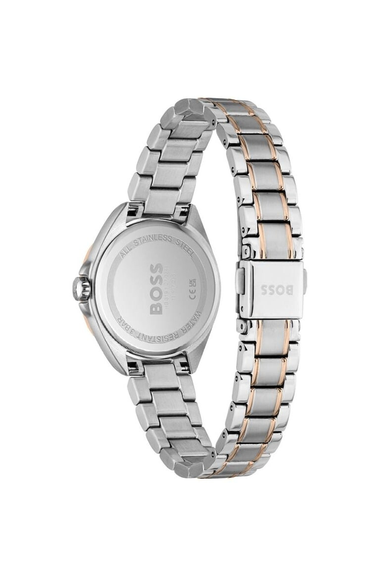 BOSS Ceas dama 1502622 Quartz Argintiu Rose gold - Pled.ro