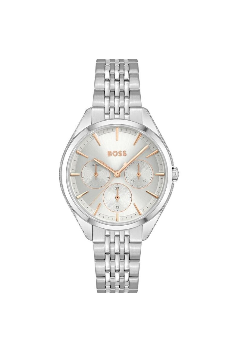 BOSS Ceas dama 1502640 Quartz Argintiu - Pled.ro