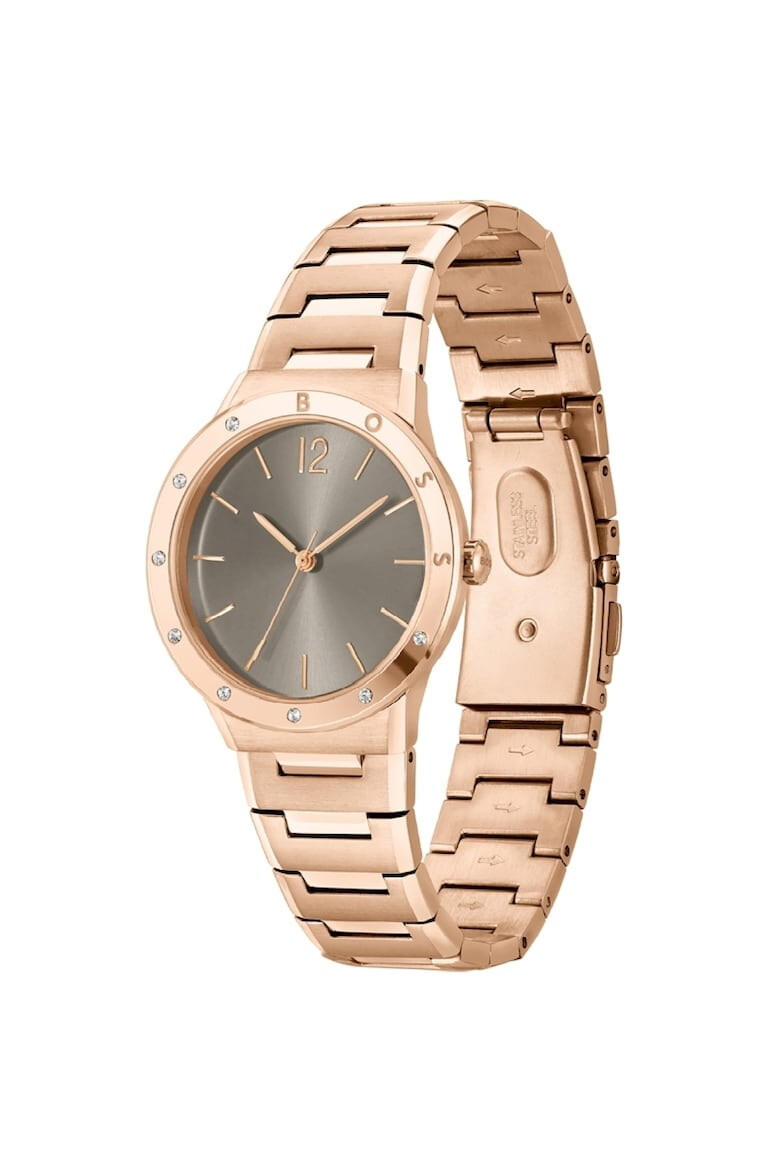 BOSS Ceas dama 1502651 Quartz Rose gold - Pled.ro