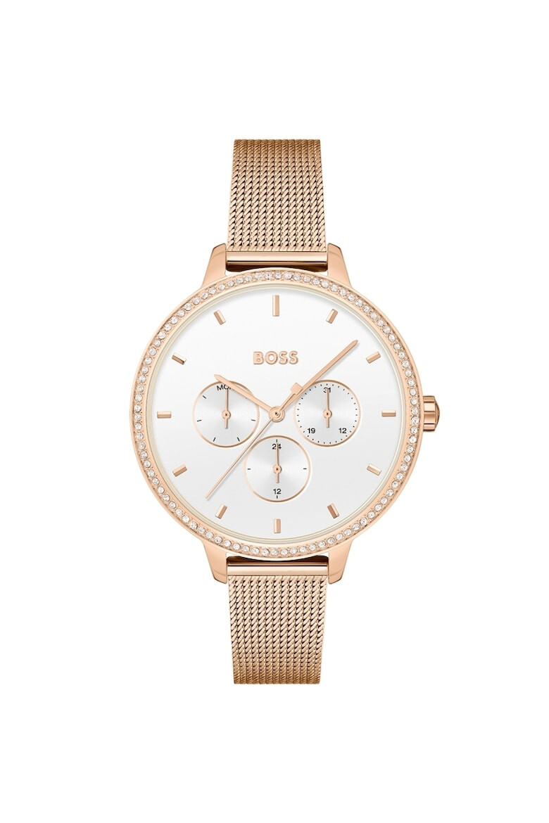 BOSS Ceas dama 1502663 Quartz Rose gold - Pled.ro