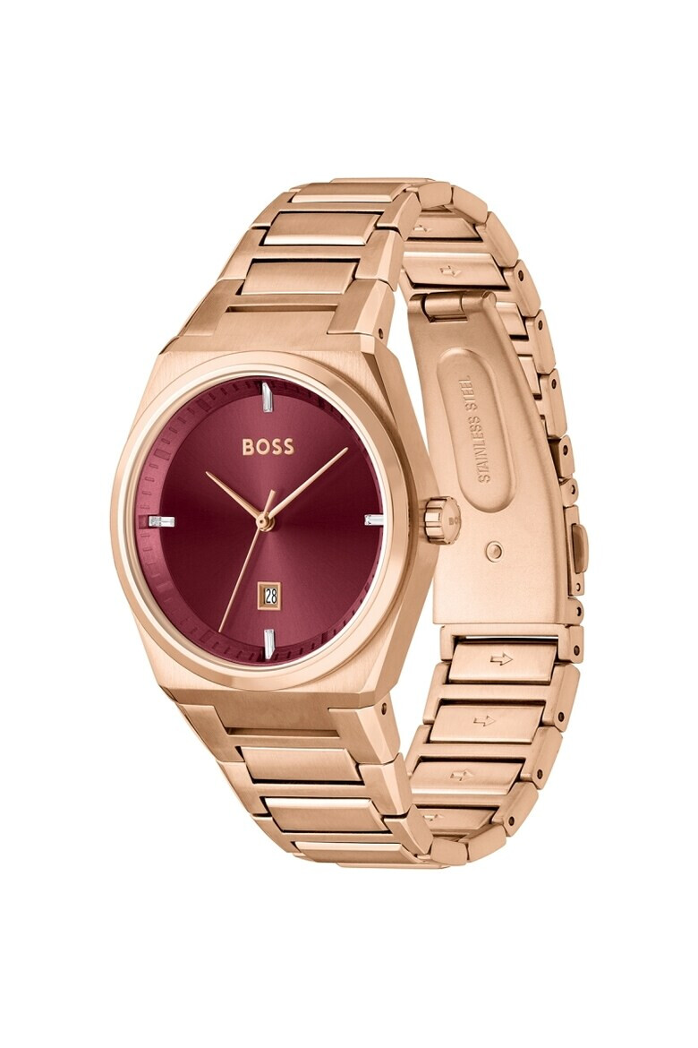 BOSS Ceas dama 1502671 Quartz Rose gold - Pled.ro