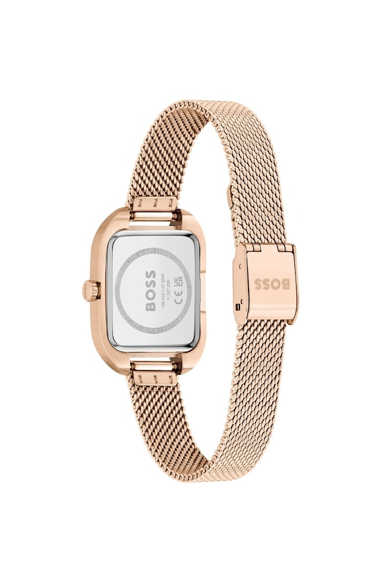 BOSS Ceas dama 1502683 Quartz Rose gold - Pled.ro