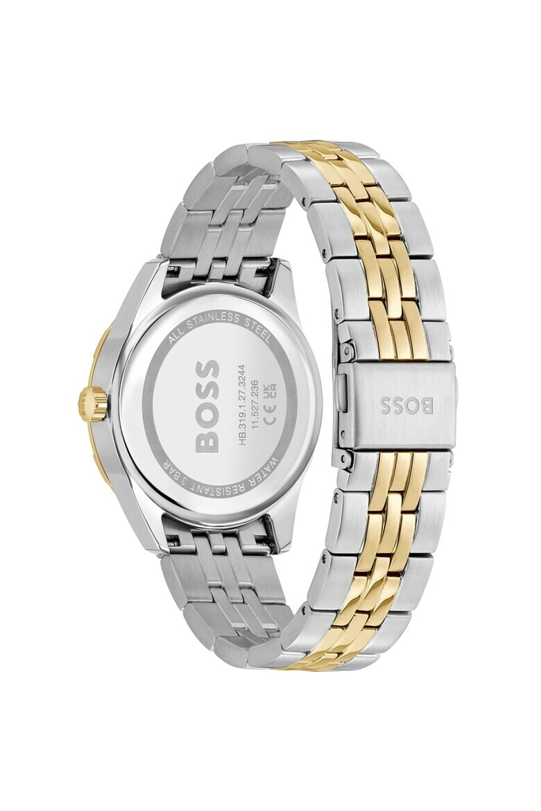 BOSS Ceas dama 1502700 Quartz Argintiu Auriu - Pled.ro