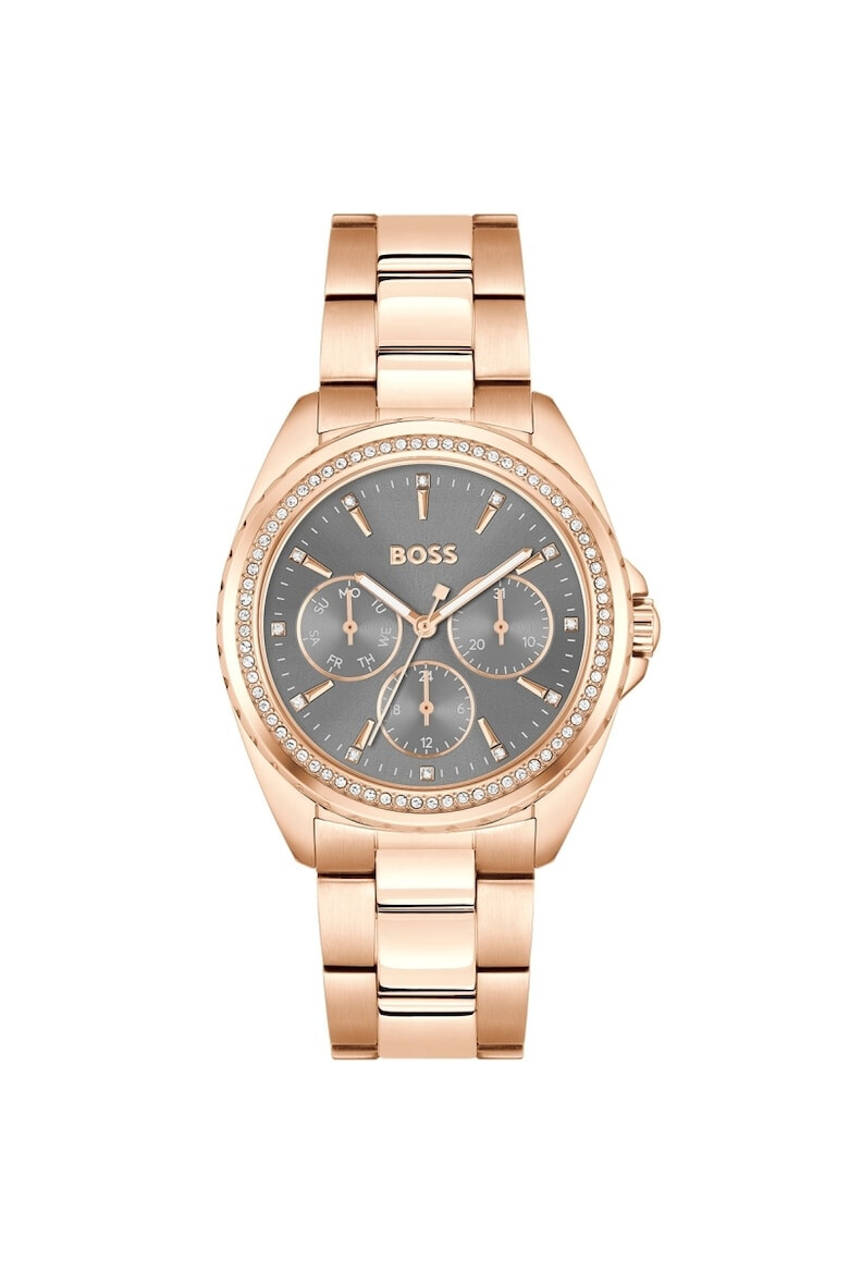 BOSS Ceas dama 1502711 Quartz Rose gold - Pled.ro