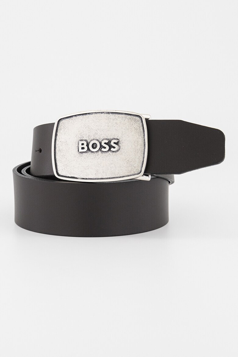 BOSS Curea de piele cu logo - Pled.ro