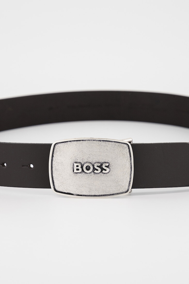 BOSS Curea de piele cu logo - Pled.ro