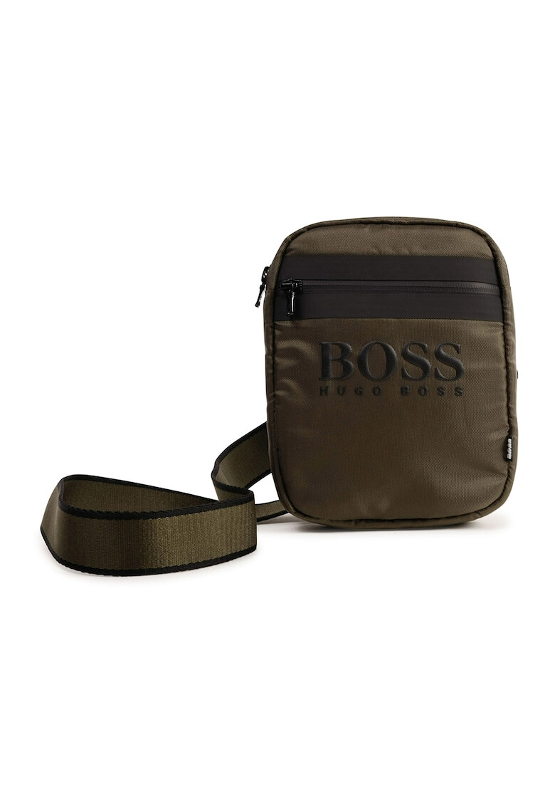 BOSS Geanta crossbody cu broderie logo - Pled.ro