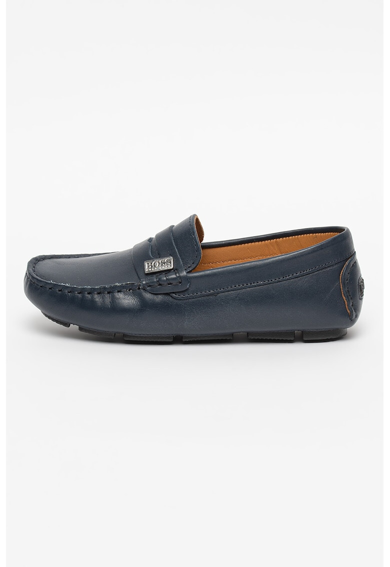 BOSS Pantofi loafer din piele Bleumarin - Pled.ro