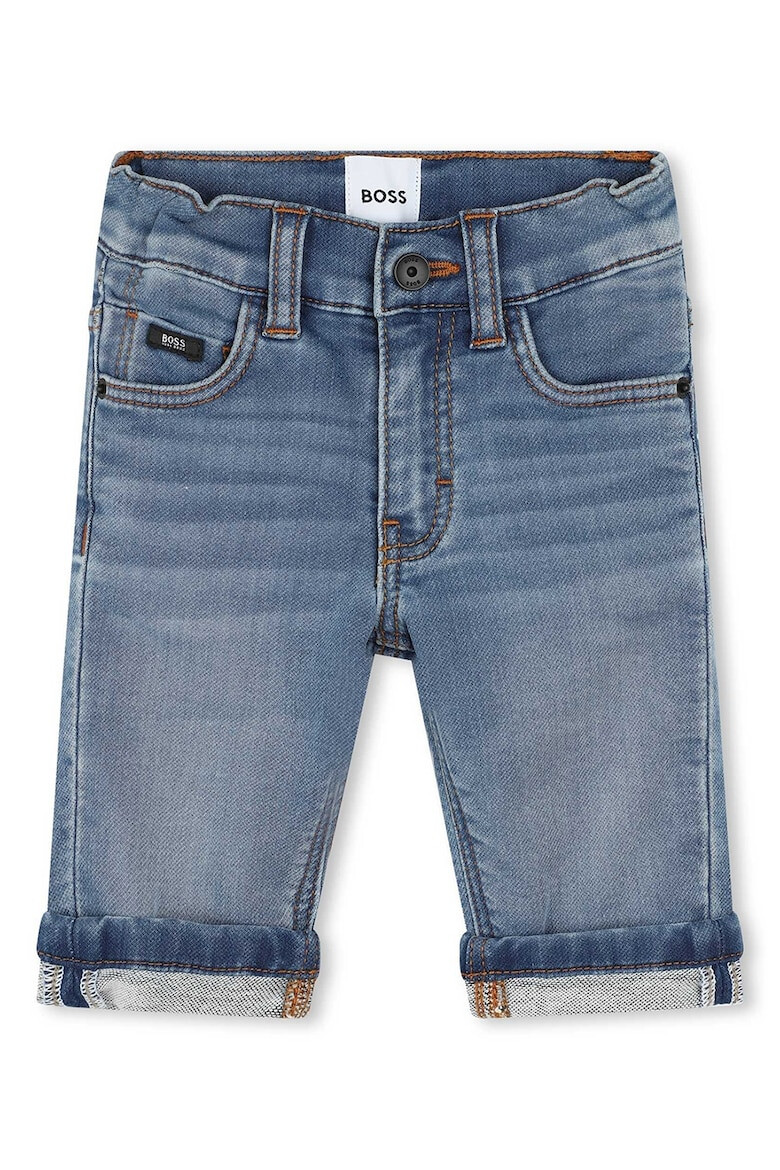 BOSS Kidswear Bermude din denim cu aspect decolorat - Pled.ro