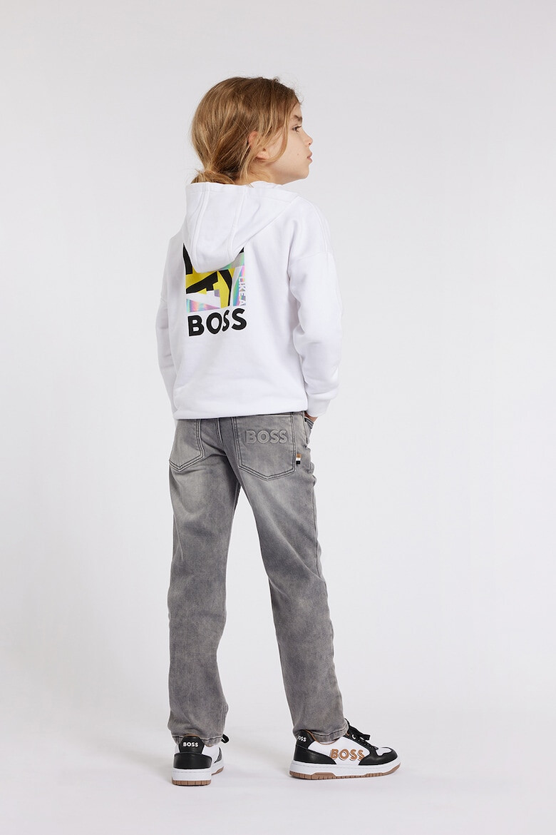 BOSS Kidswear Blugi cu aspect decolorat - Pled.ro