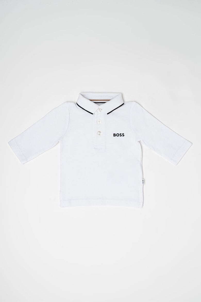 BOSS Kidswear Bluza polo de bumbac - Pled.ro