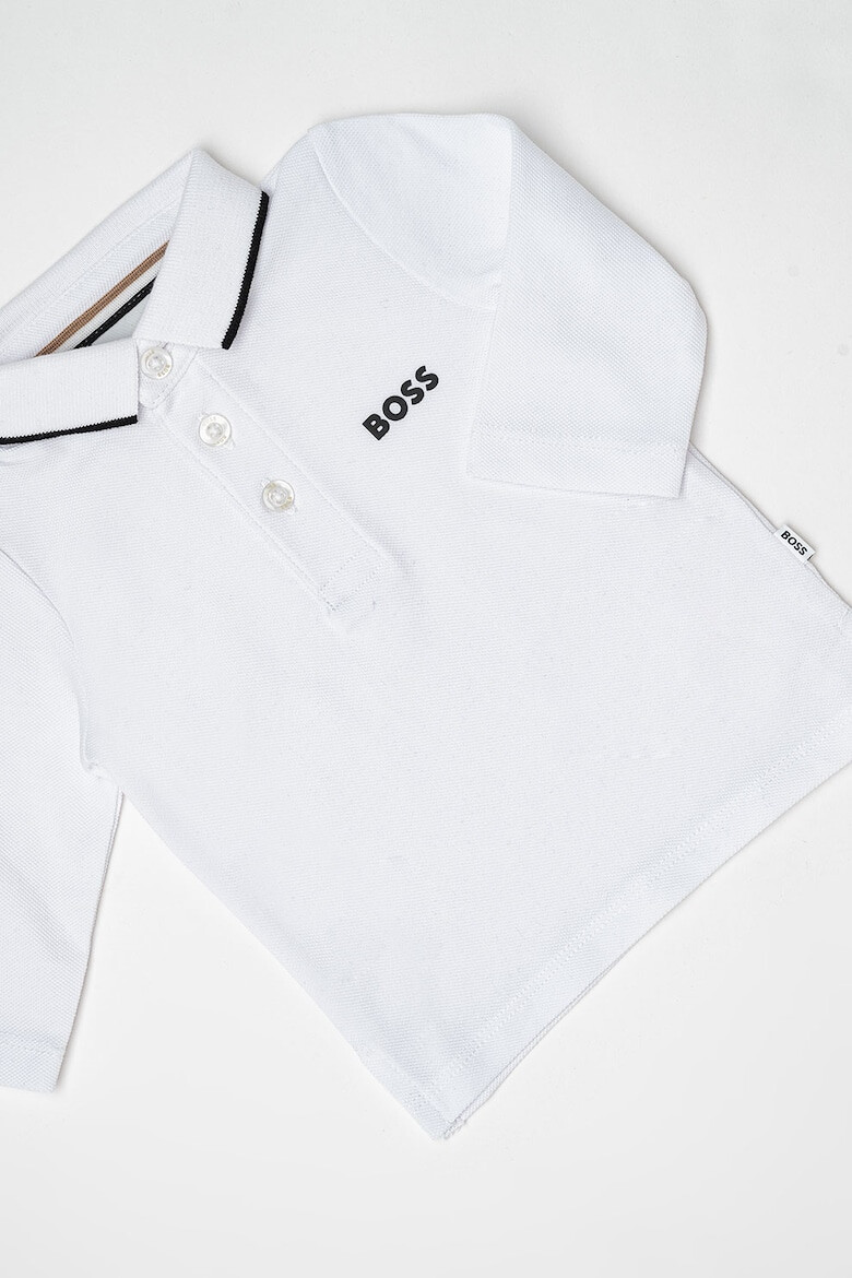 BOSS Kidswear Bluza polo de bumbac - Pled.ro