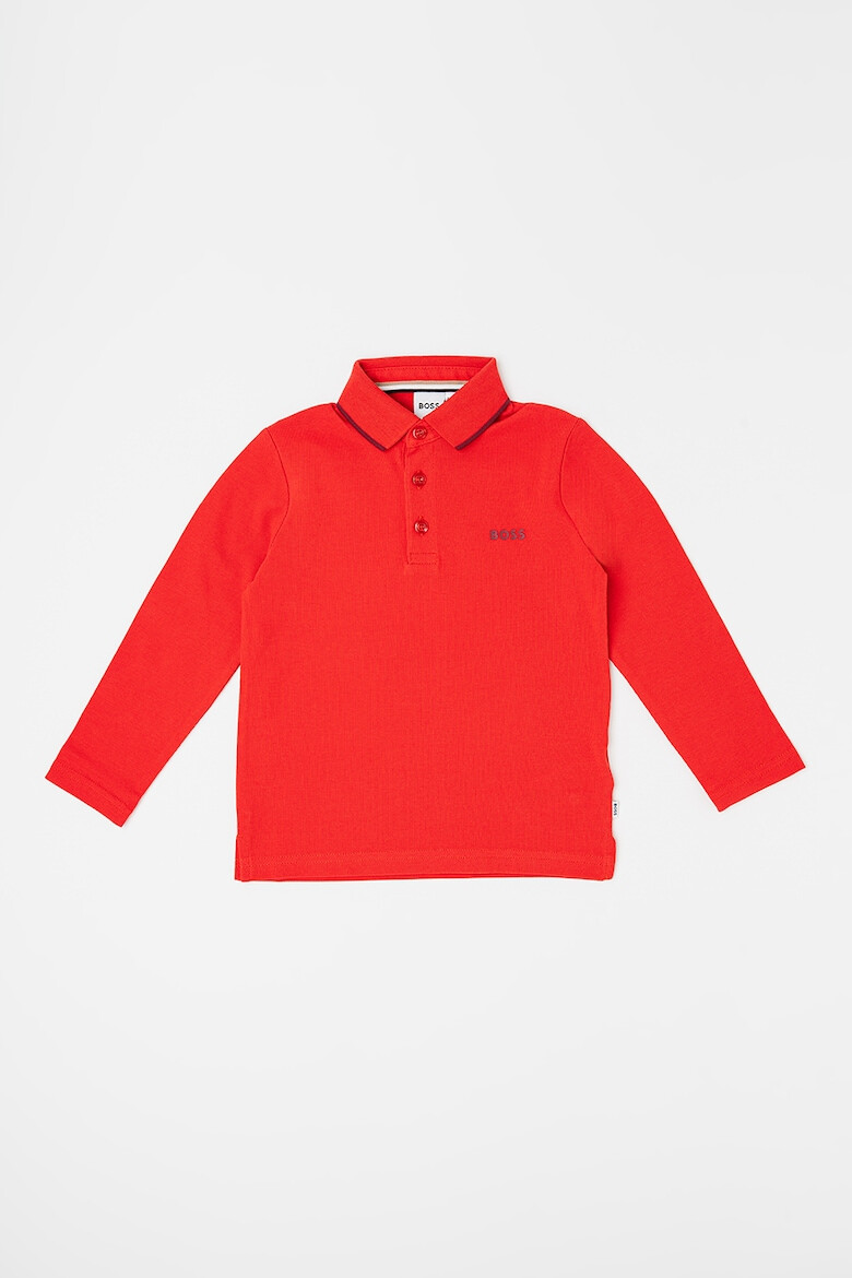 BOSS Kidswear Bluza polo din bumbac pique - Pled.ro