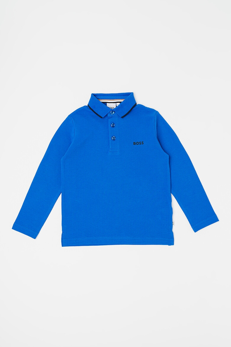 BOSS Kidswear Bluza polo din bumbac pique - Pled.ro