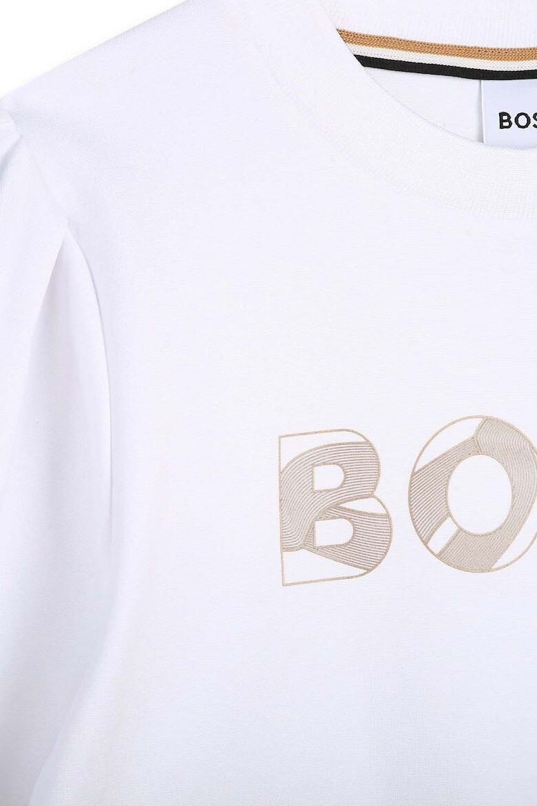 BOSS Kidswear Bluza sport cu imprimeu logo - Pled.ro