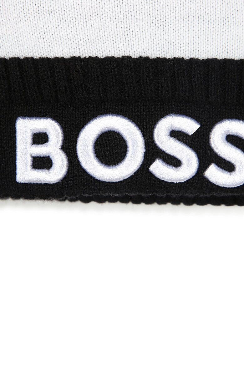 BOSS Kidswear Caciula cu ciucure si logo - Pled.ro