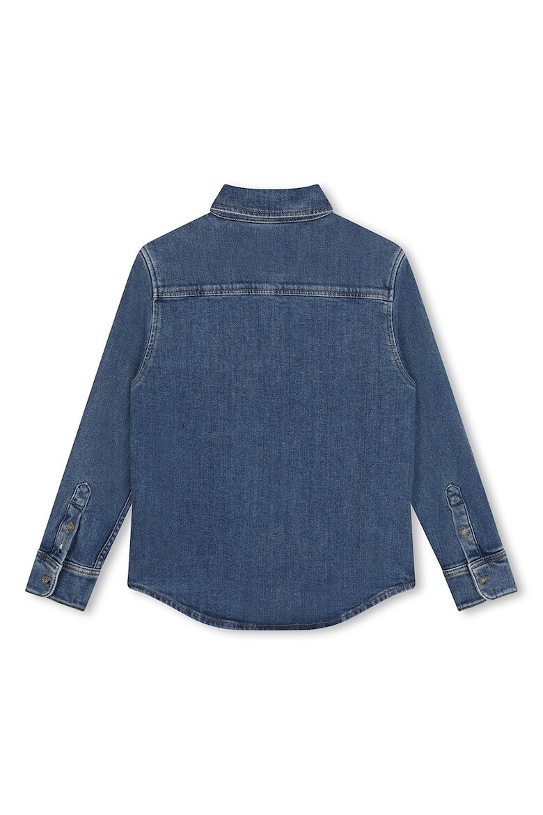 BOSS Kidswear Camasa din denim cu buzunar aplicat - Pled.ro