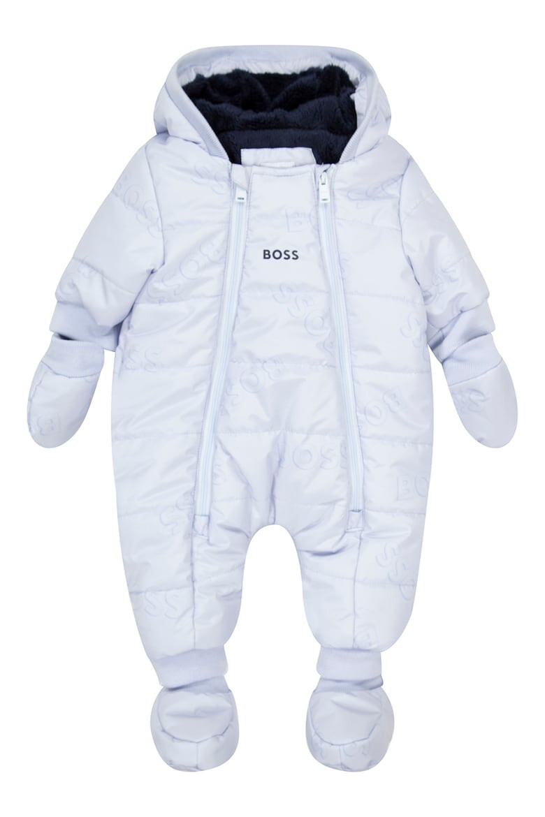 BOSS Kidswear Costum de iarna rezistent la apa cu vatelina si gluga - Pled.ro