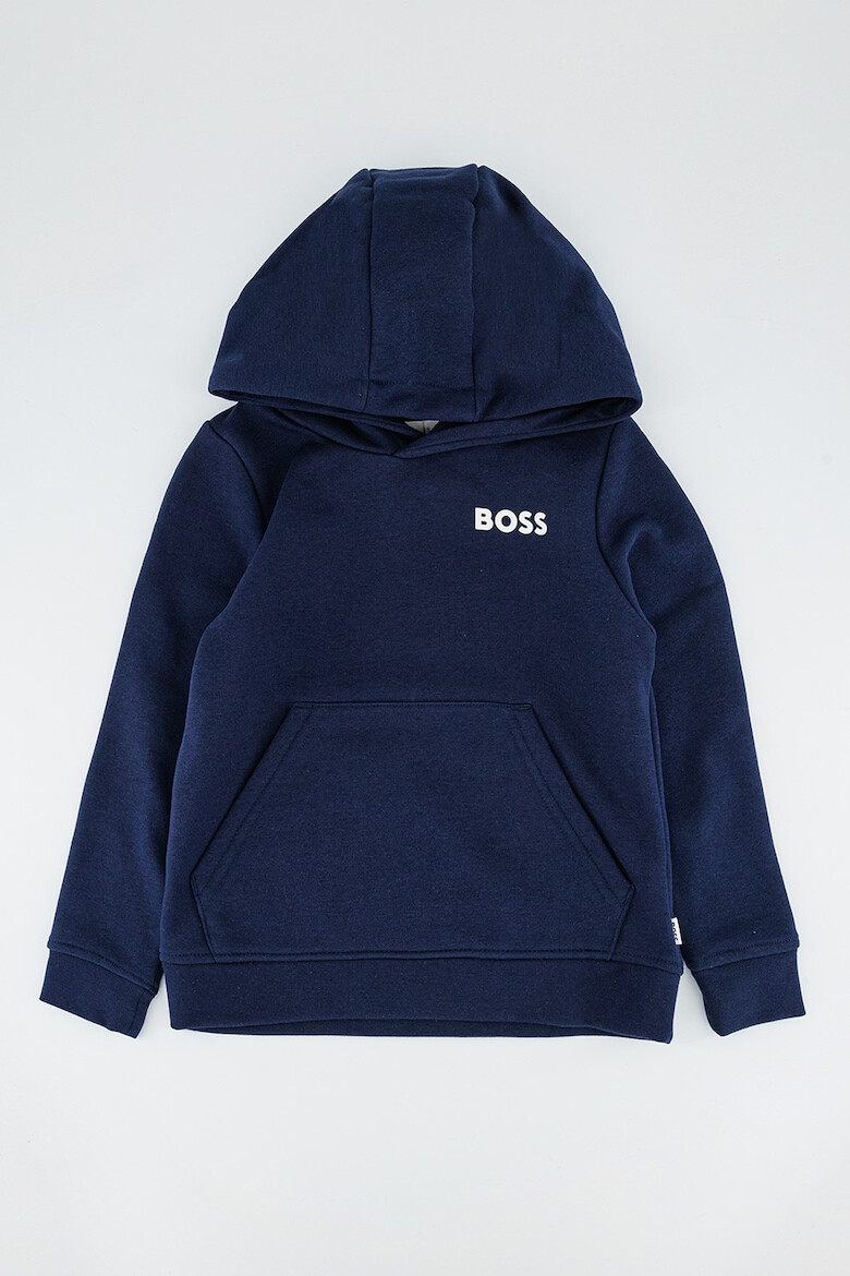 BOSS Kidswear Hanorac cu buzunar kangaroo - Pled.ro