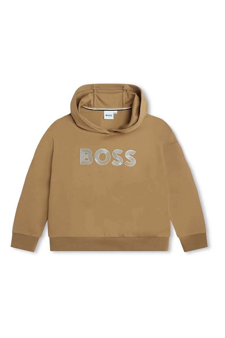 BOSS Kidswear Hanorac cu imprimeu logo - Pled.ro