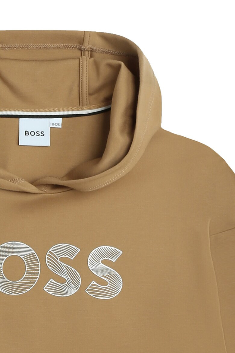 BOSS Kidswear Hanorac cu imprimeu logo - Pled.ro