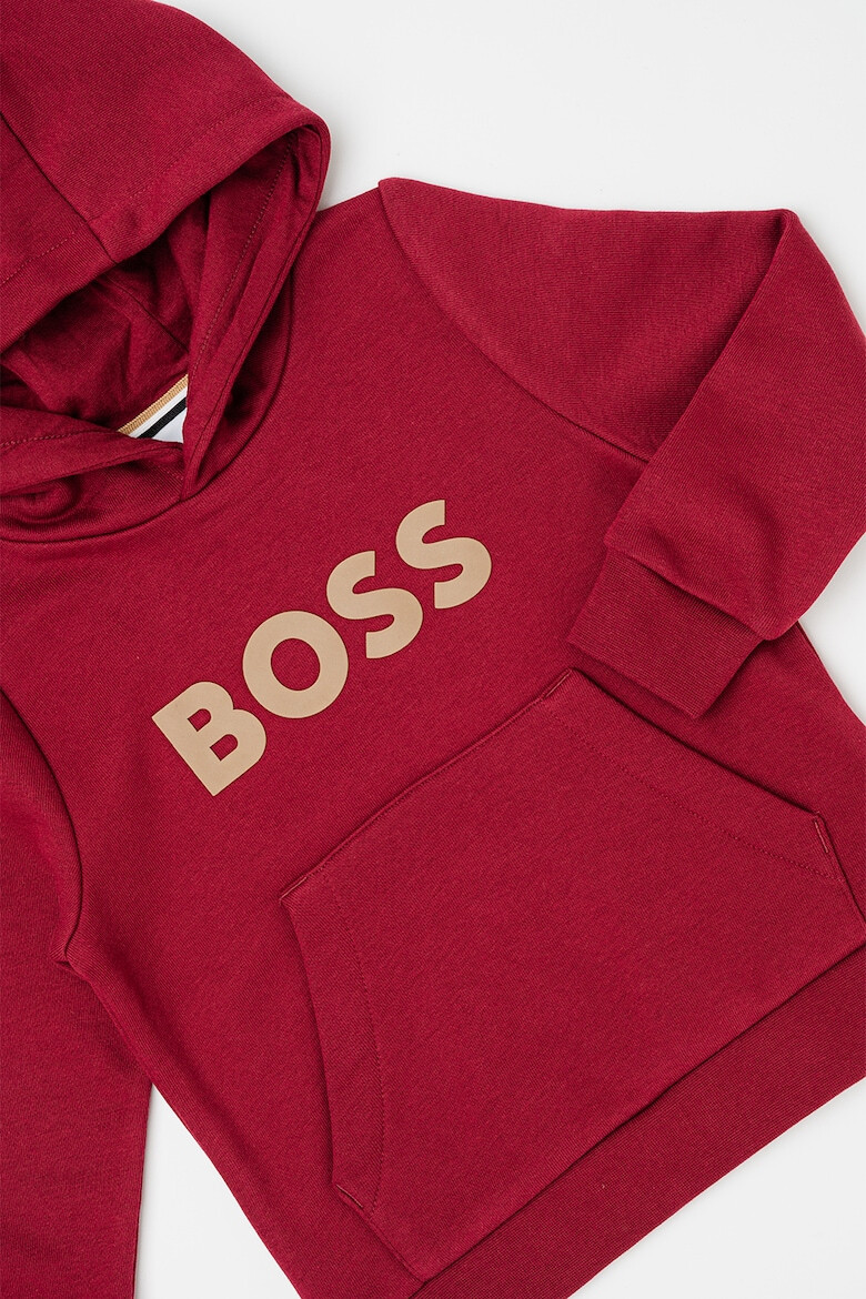 BOSS Kidswear Hanorac cu imprimeu logo - Pled.ro