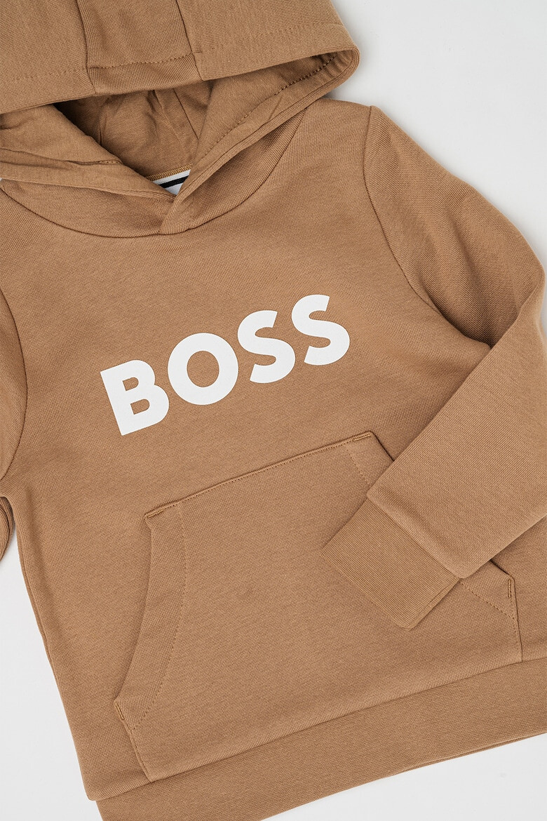 BOSS Kidswear Hanorac cu imprimeu logo - Pled.ro