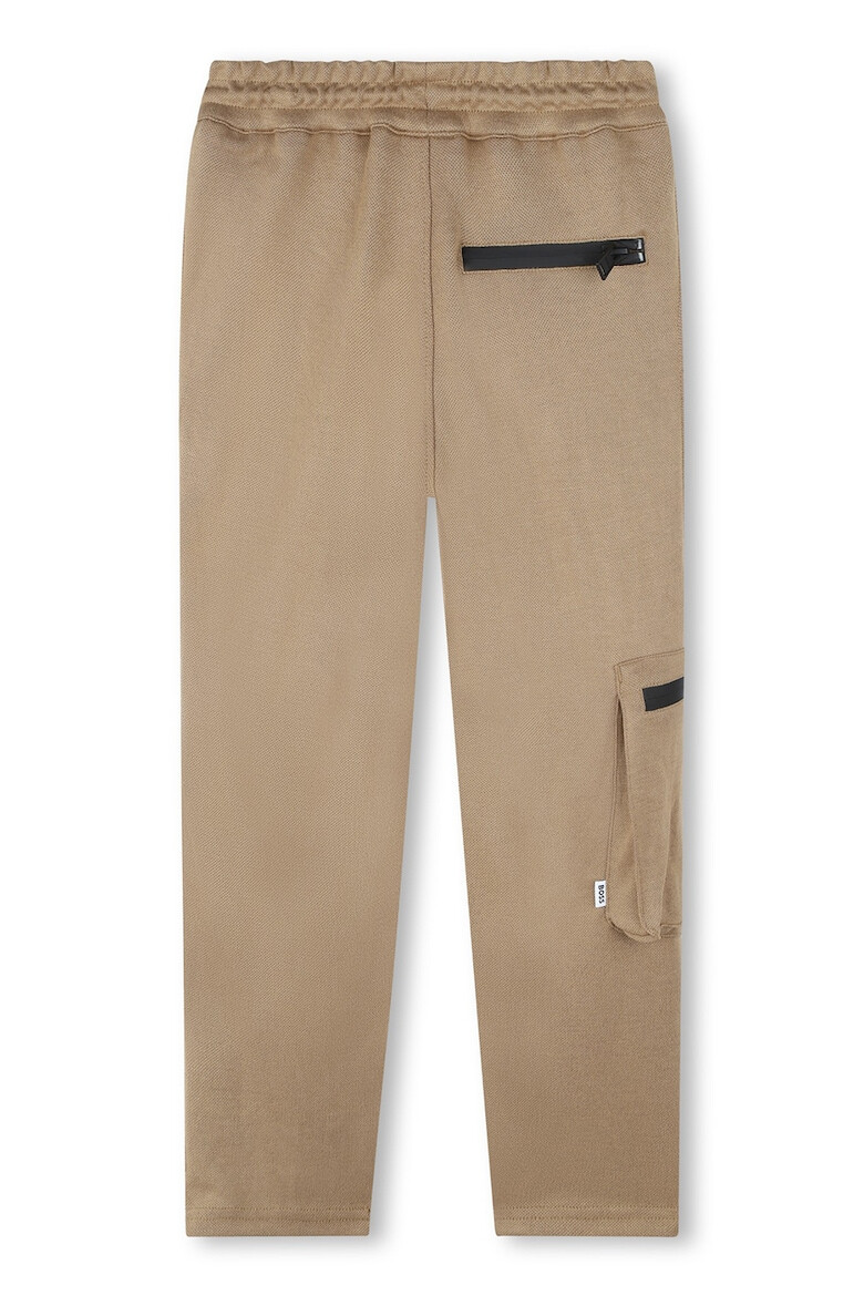 BOSS Kidswear Pantaloni cargo cu buzunare cu fermoar - Pled.ro