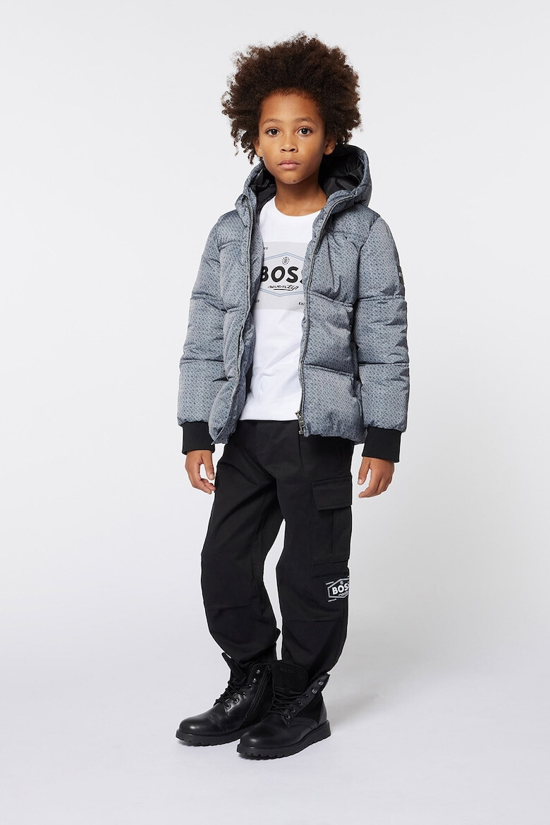 BOSS Kidswear Pantaloni cargo cu talie medie - Pled.ro