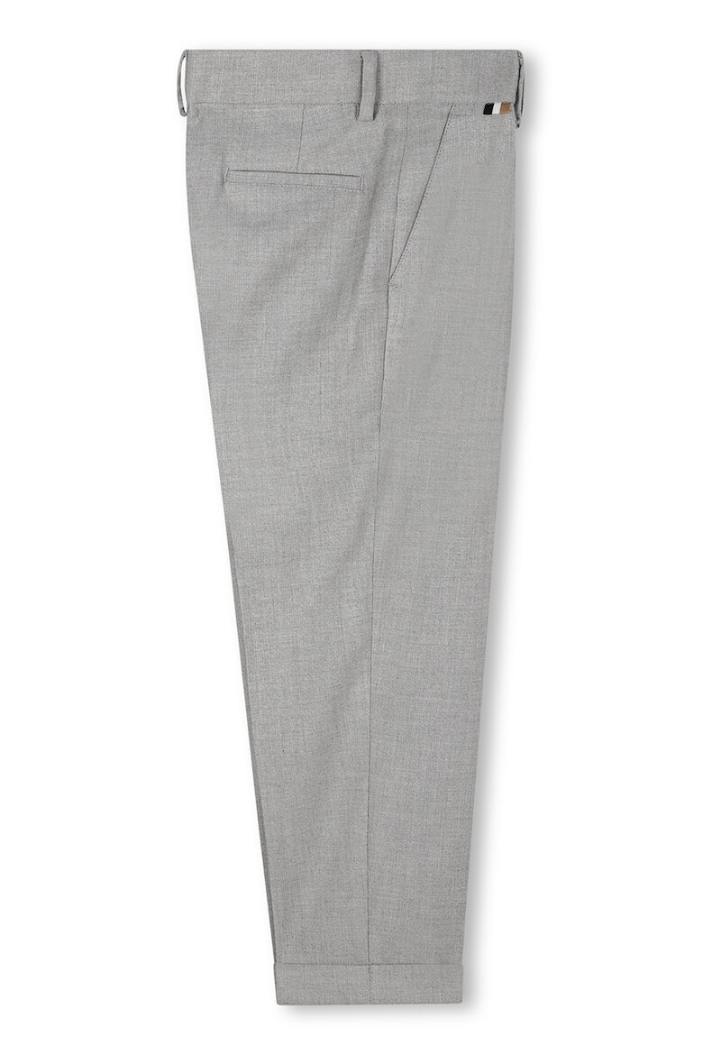 BOSS Kidswear Pantaloni chino cu croiala conica - Pled.ro