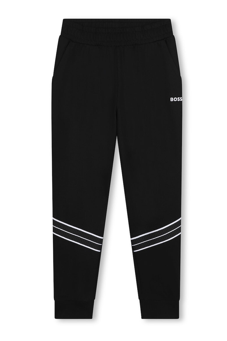 BOSS Kidswear Pantaloni de trening cu talie elastica - Pled.ro