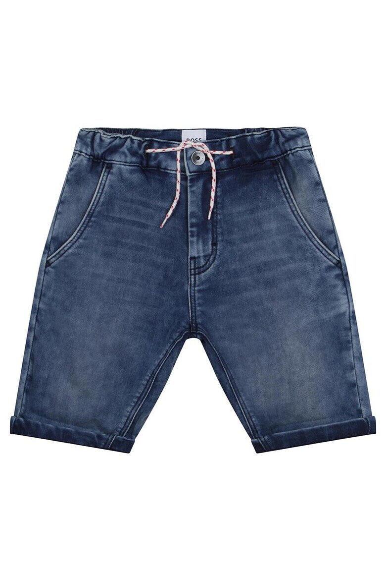 BOSS Kidswear Pantaloni scurti din denim cu talie ajustabila - Pled.ro