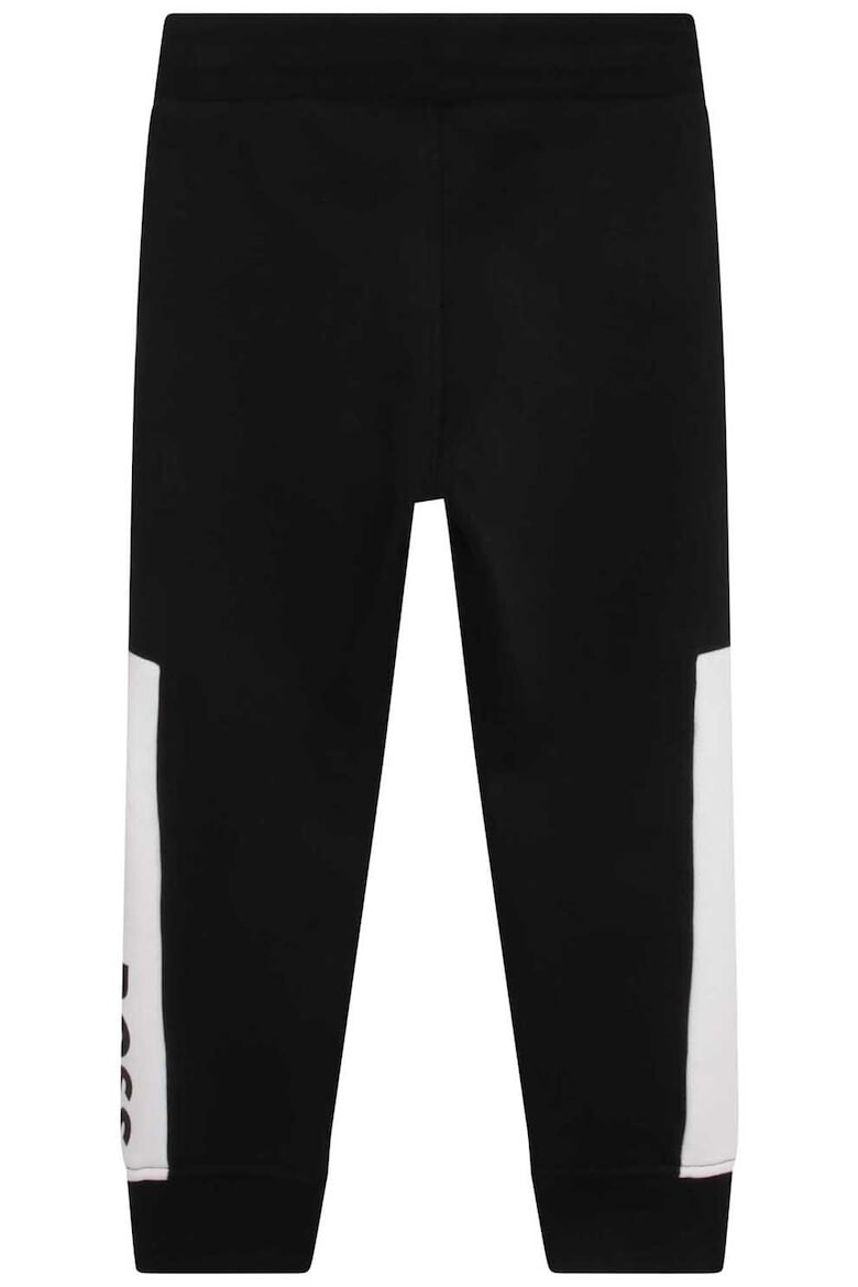 BOSS Kidswear Pantaloni sport cu segmente contrastante - Pled.ro