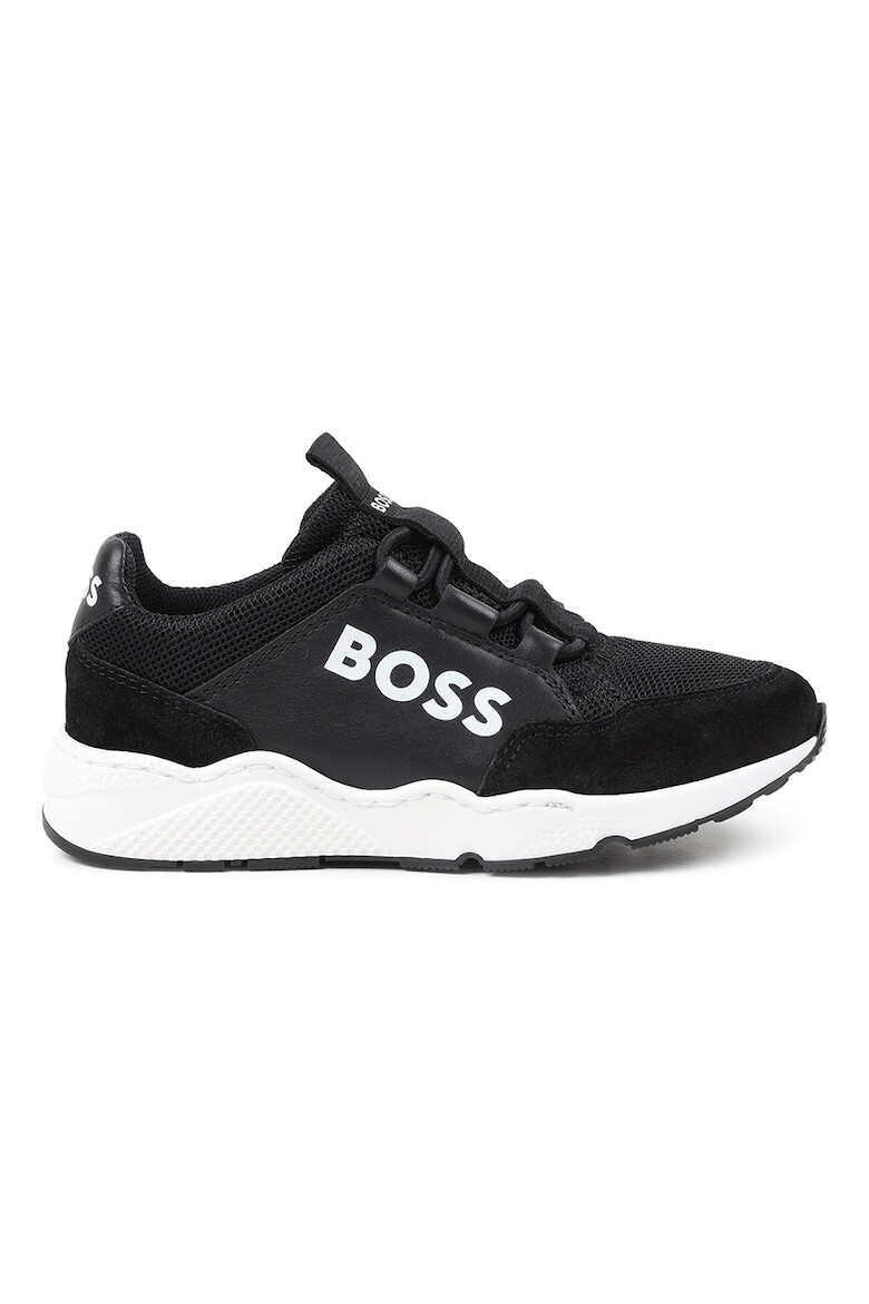 BOSS Kidswear Pantofi sport low cu imprimeu logo - Pled.ro