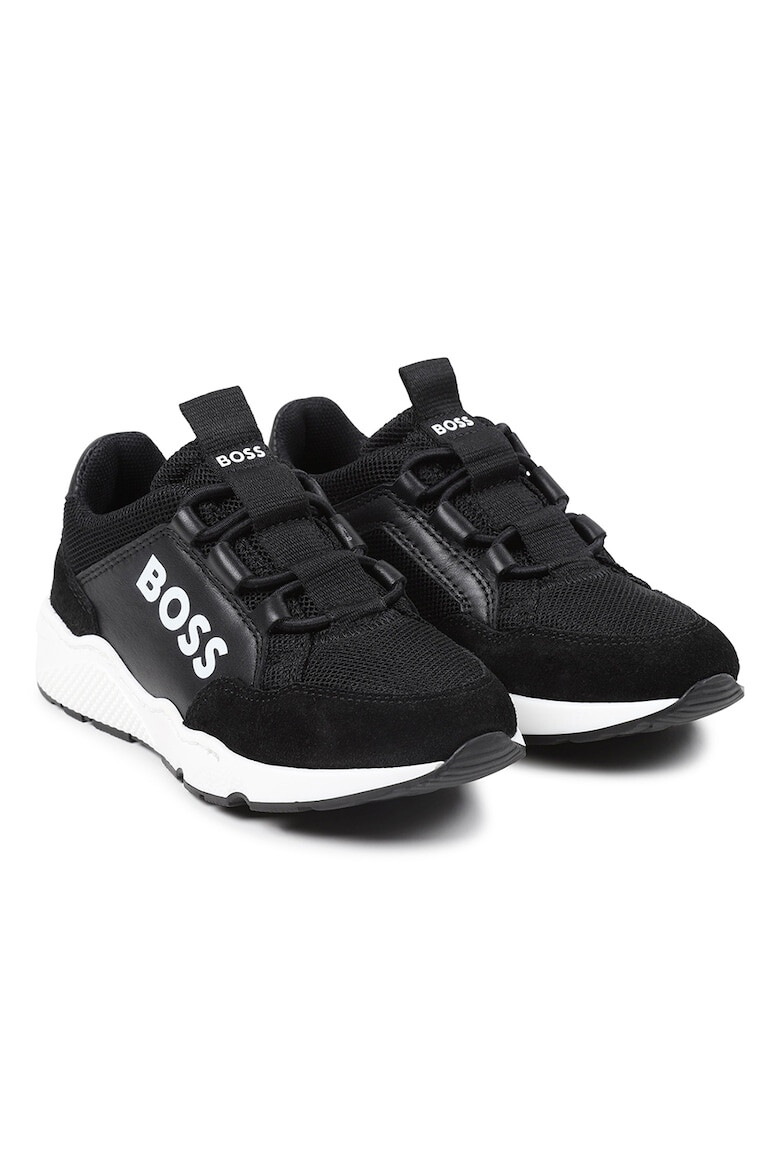 BOSS Kidswear Pantofi sport low cu imprimeu logo - Pled.ro