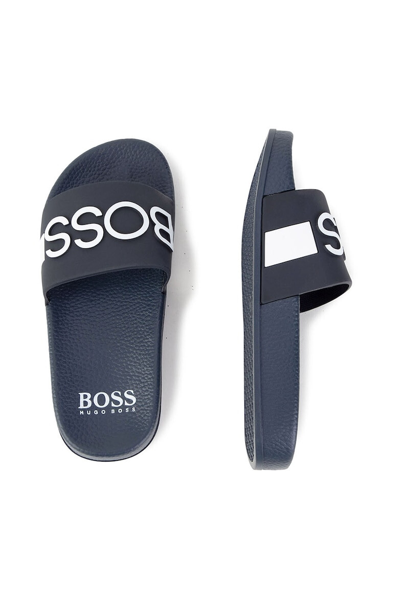 BOSS Kidswear Papuci cu imprimeu logo - Pled.ro