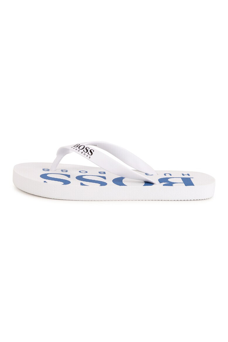 BOSS Kidswear Papuci flip-flop cu imprimeu logo - Pled.ro