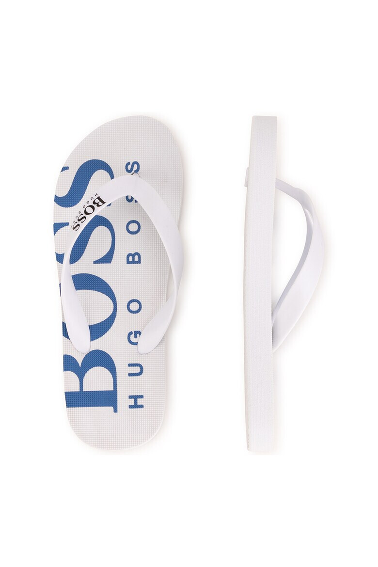 BOSS Kidswear Papuci flip-flop cu imprimeu logo - Pled.ro