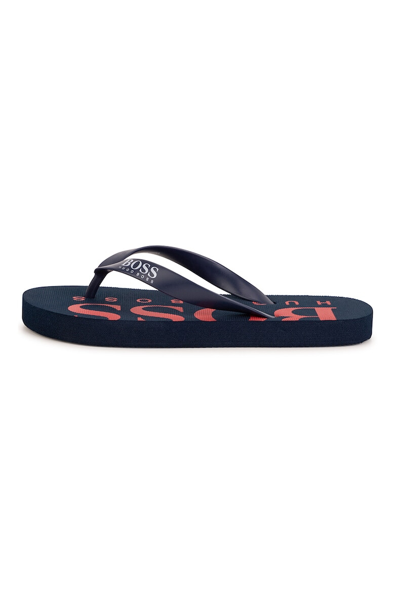 BOSS Kidswear Papuci flip-flop cu imprimeu logo - Pled.ro