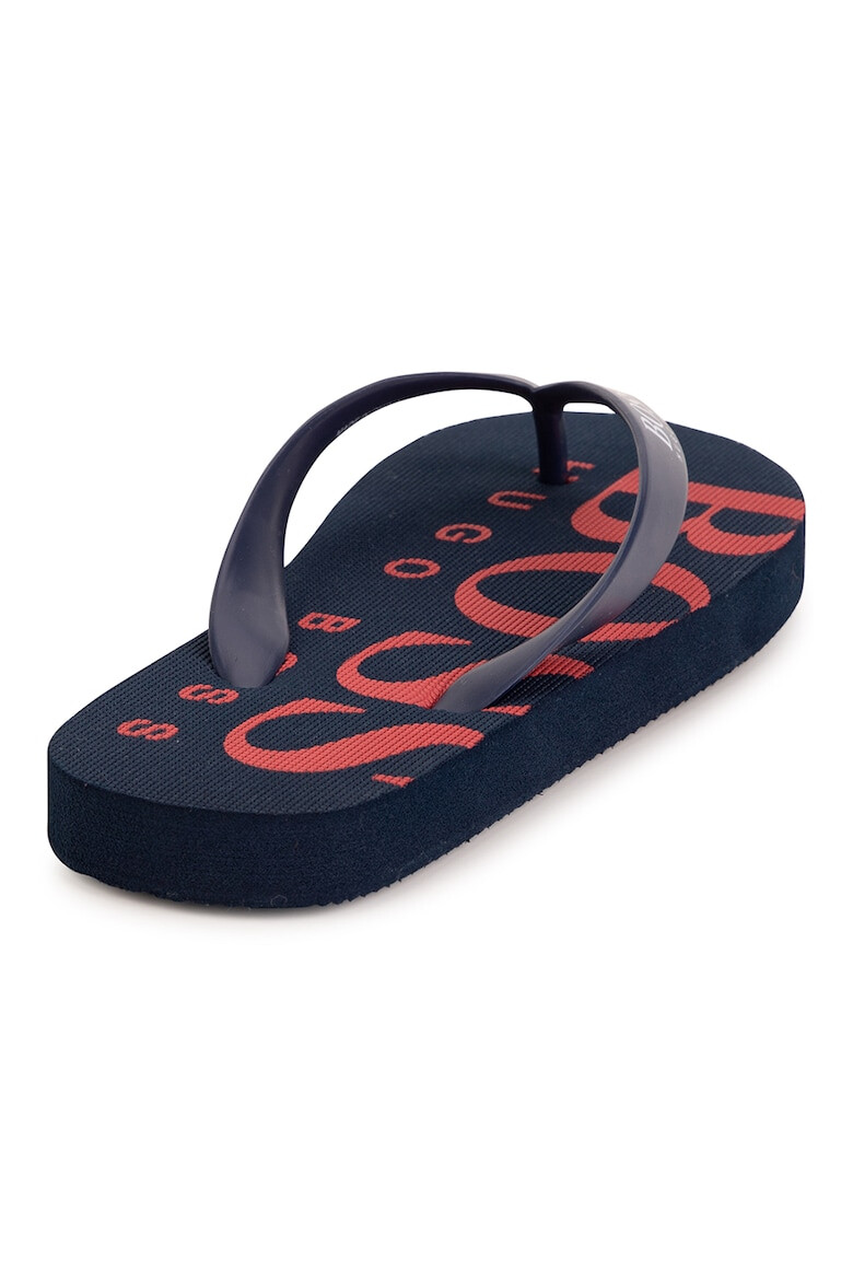 BOSS Kidswear Papuci flip-flop cu imprimeu logo - Pled.ro