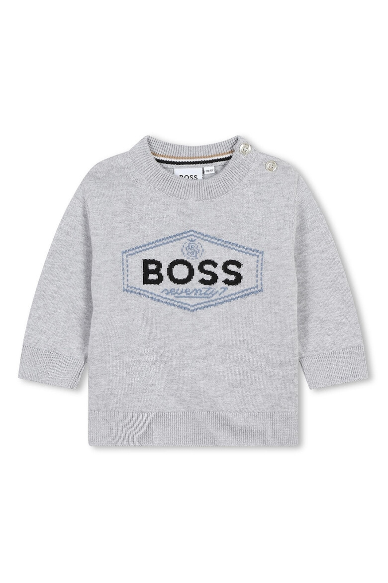 BOSS Kidswear Pulover cu model logo - Pled.ro