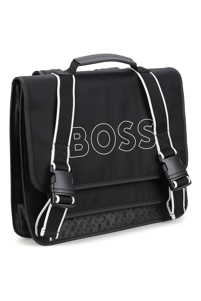 BOSS Kidswear Rucsac cu logo si catarame ajustabile - Pled.ro