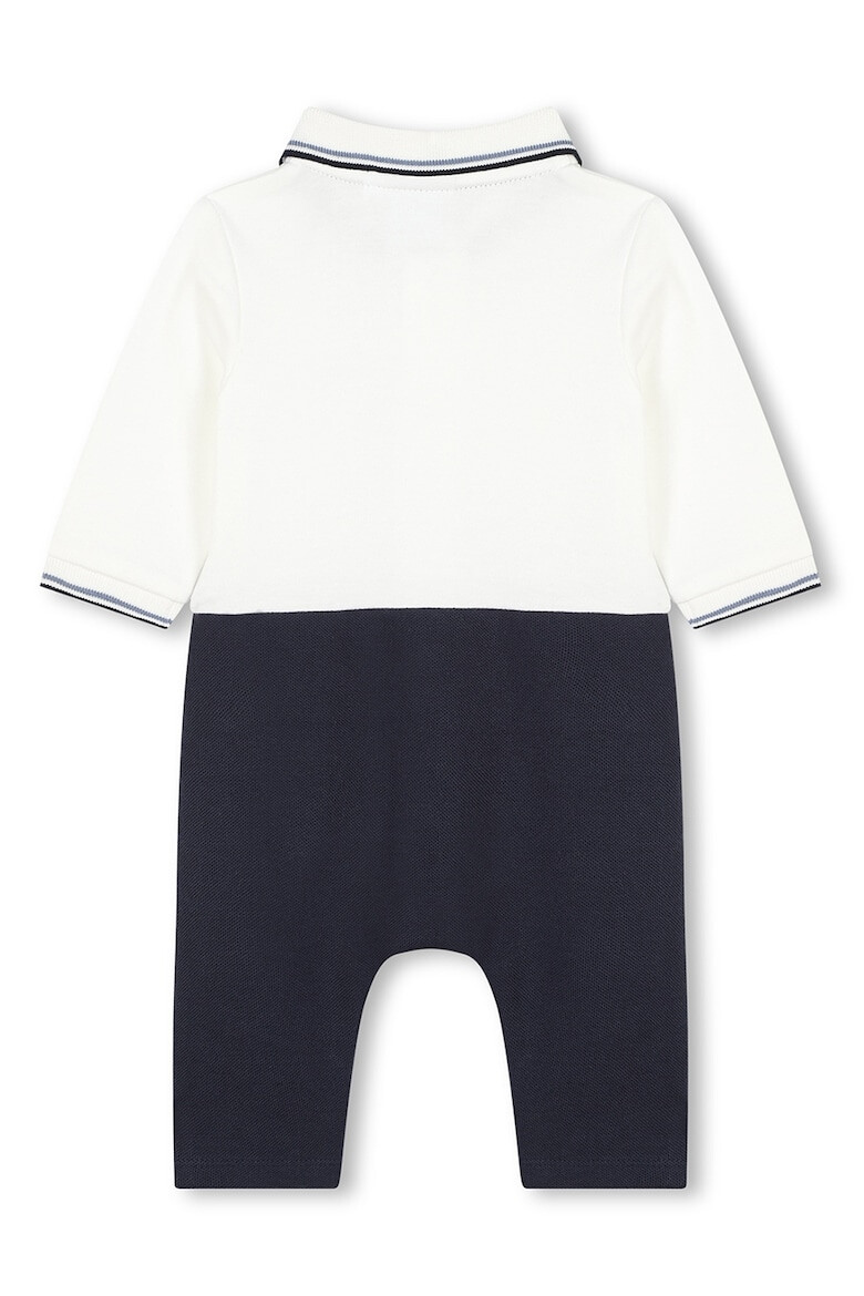 BOSS Kidswear Salopeta cu model in doua tonuri - Pled.ro