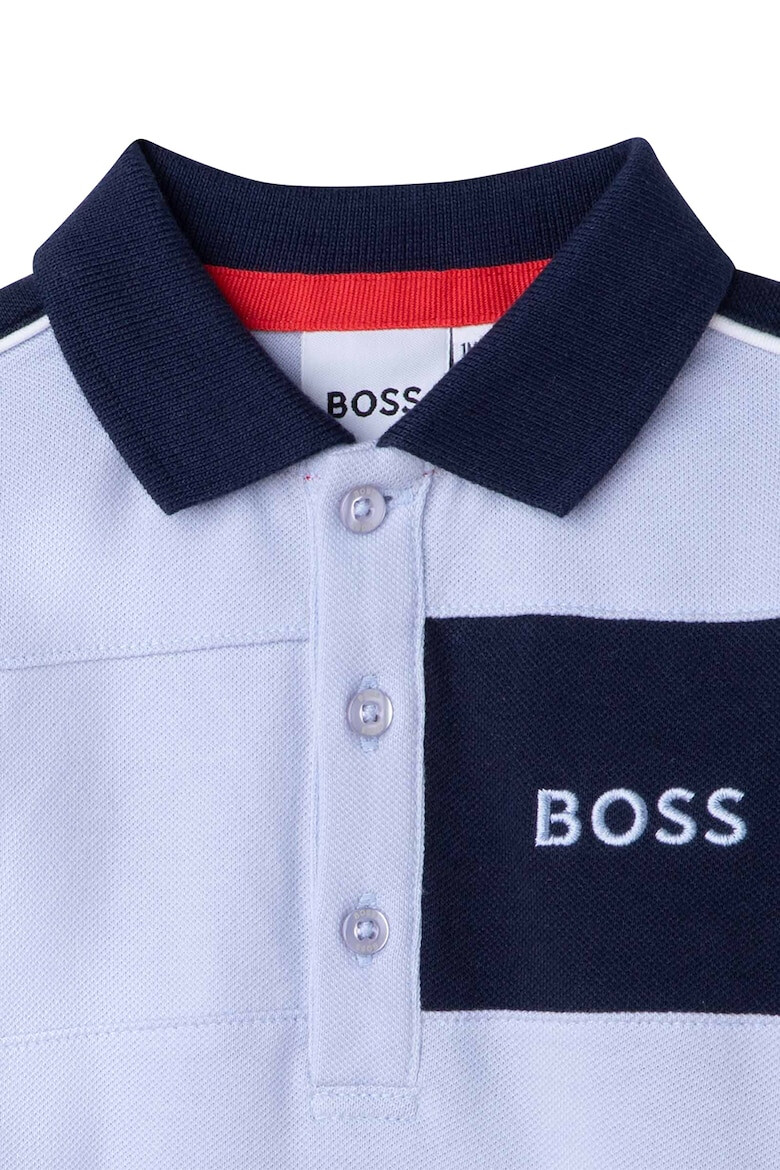 BOSS Kidswear Salopeta lunga cu guler ascutit - Pled.ro