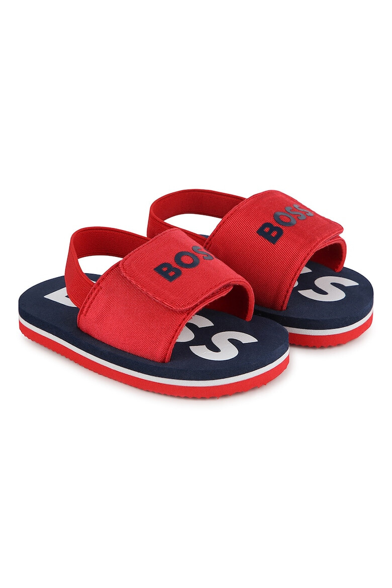 BOSS Kidswear Sandale slingback cu detaliu logo - Pled.ro