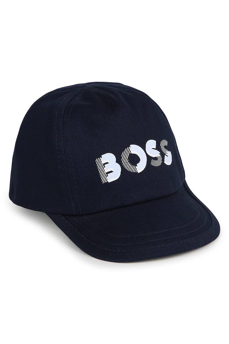 BOSS Kidswear Sapca din bumbac cu imprimeu logo - Pled.ro