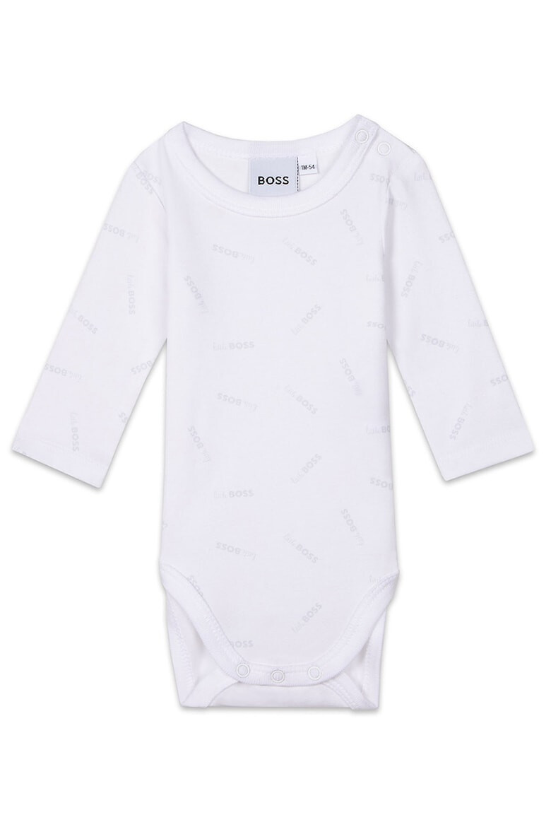 BOSS Kidswear Set de body-uri cu imprimeu logo - 2 piese - Pled.ro