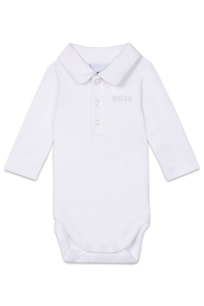 BOSS Kidswear Set de body-uri cu imprimeu logo - 2 piese - Pled.ro