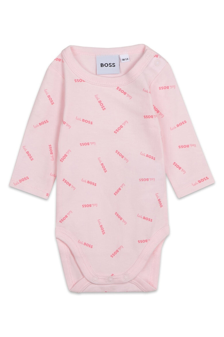 BOSS Kidswear Set de body-uri din amestec de bumbac cu imprimeu - 2 piese - Pled.ro